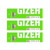 3x Gizeh 66 super fine extra slim λαχανί χαρτάκια