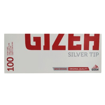 Gizeh άδεια τσιγάρα silver tip 