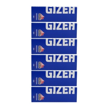 5x Gizeh original μπλε χαρτάκια 