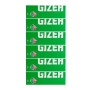 5x Gizeh fine πράσινα χαρτάκια 