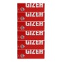 5x Gizeh fine hemp κόκκινα χαρτάκια