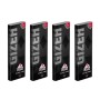 4x Gizeh black extra fine  