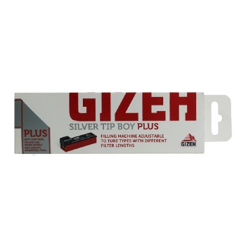 Gizeh silver tip boy plus μηχανή γεμίσματος για άδεια τσιγάρα