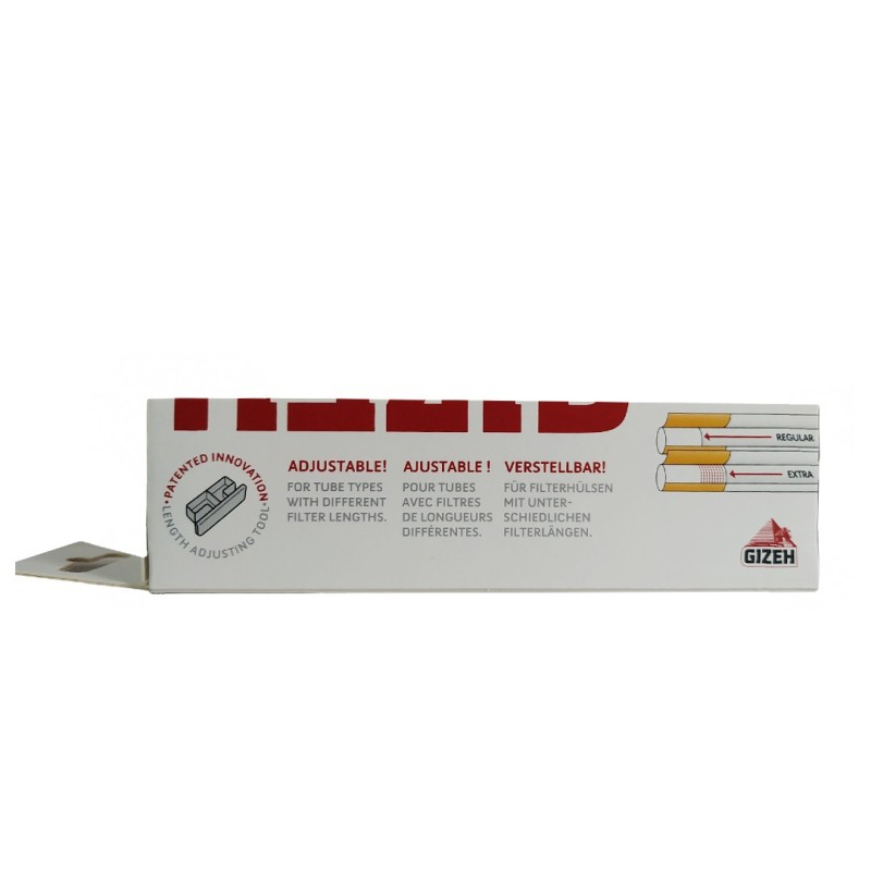 Gizeh silver tip boy plus μηχανή γεμίσματος για άδεια τσιγάρα