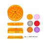 Amsterdam plastic grinder mix 10 χρωματα σε μεγάλο μέγεθος 04877MIX