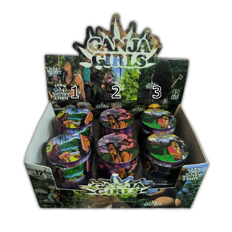 Ganja girls grinders μεγάλο μέγεθος