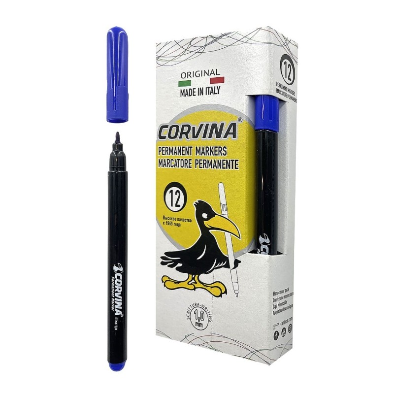 Ανεξίτηλο μαρκαδοράκι Corvina 1mm