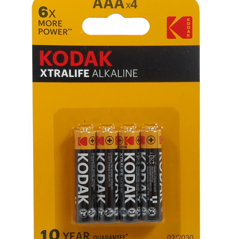 Kodak AAA Xtralife αλκαλικές μπαταρίες