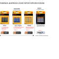 Kodak ΑΑ Ultra premium 1.5V αλκαλικές μπαταρίες