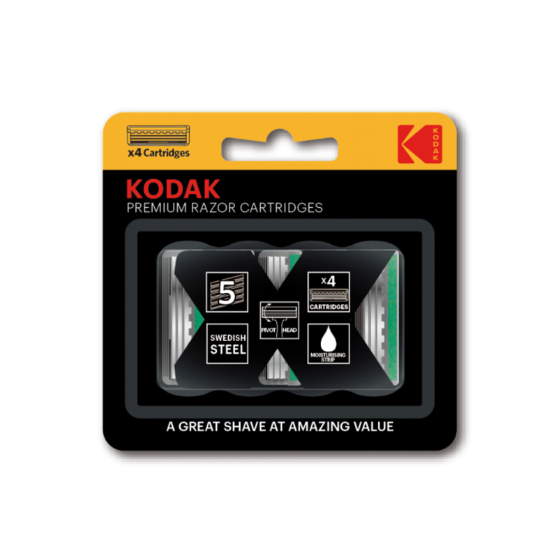 Kodak premium ανταλλακτικά για ξυραφάκια (4x)