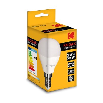 Kodak G45|E14 λάμπα led 3W(25W) θερμό φως