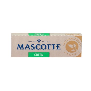 5x Mascotte green χαρτάκια με κομμένες γωνίες
