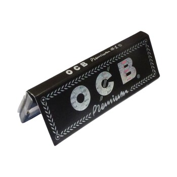 3x Ocb premium μαύρα χαρτάκια κανονικού μεγέθους