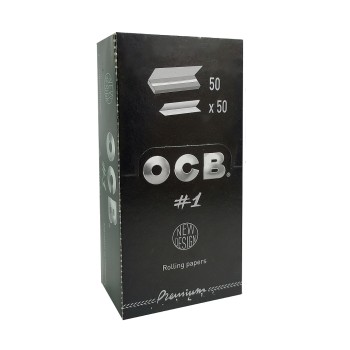 3x Ocb premium μαύρα χαρτάκια κανονικού μεγέθους