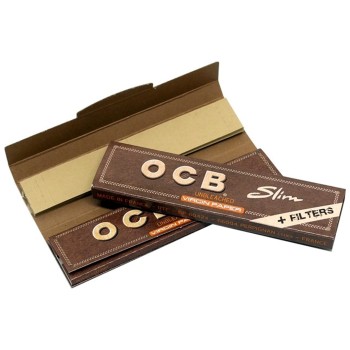OCB combi slim virgin μεγάλα χαρτάκια + tips