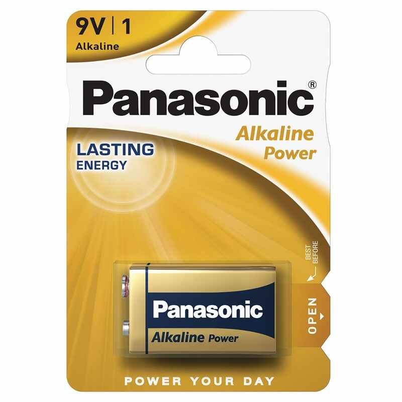 Panasonic bronze 9V αλκαλική μπαταρία 