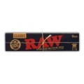 Raw μαύρα king size slim χαρτάκια 