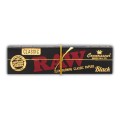 Raw black connoisseur king size slim χαρτάκι+ tips