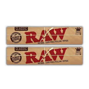  Raw classic king size χαρτάκια 2τμχ