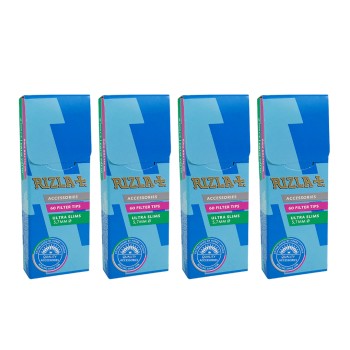 Rizla ultra slim (4x) 60 φιλτράκια 5.7mm