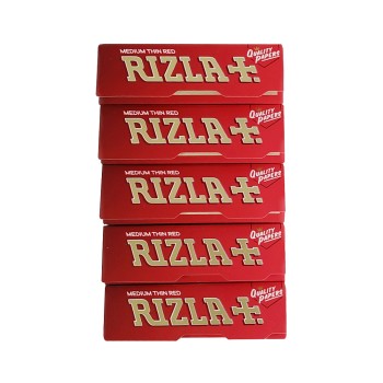 4x Rizla κόκκινα ultra thin χαρτάκια 