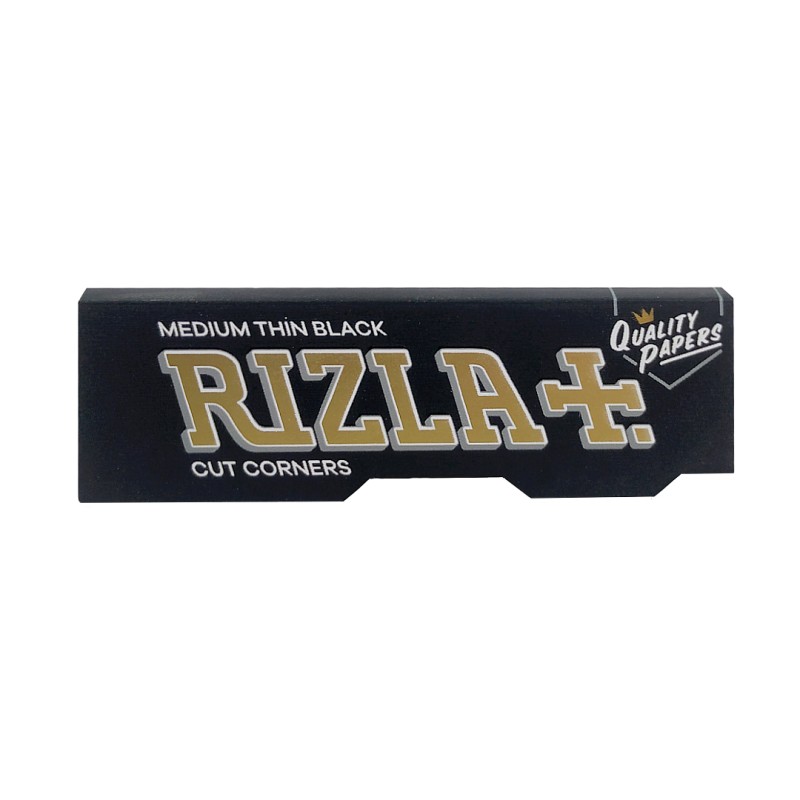 4x RIzla μαύρα χαρτάκια κανονικού μεγέθους
