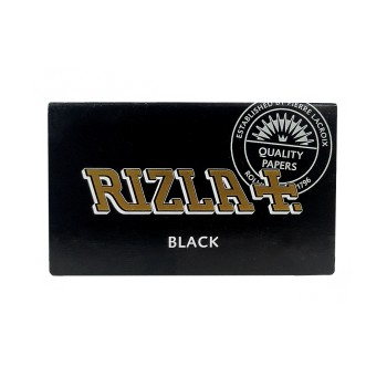 2x Rizla μαύρο διπλό χαρτάκι κανονικό
