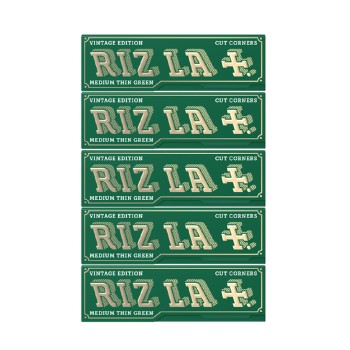 4x Rizla vintage edition πράσινα χαρτάκια