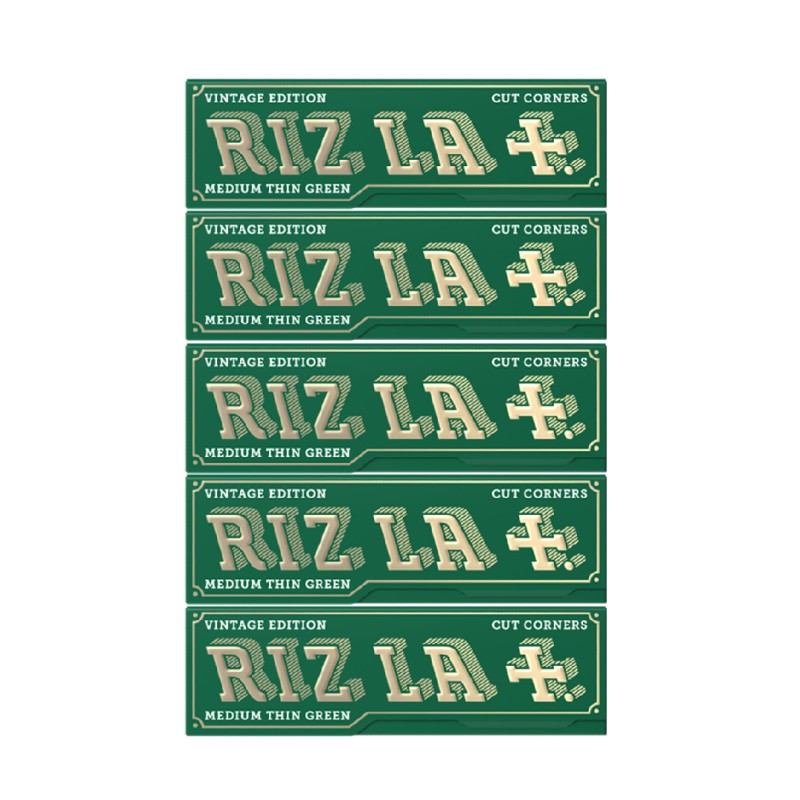4x Rizla vintage edition πράσινα χαρτάκια