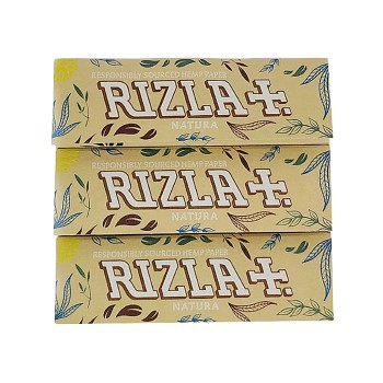 4x Rizla natura χαρτάκια οργανικής κάνναβης 