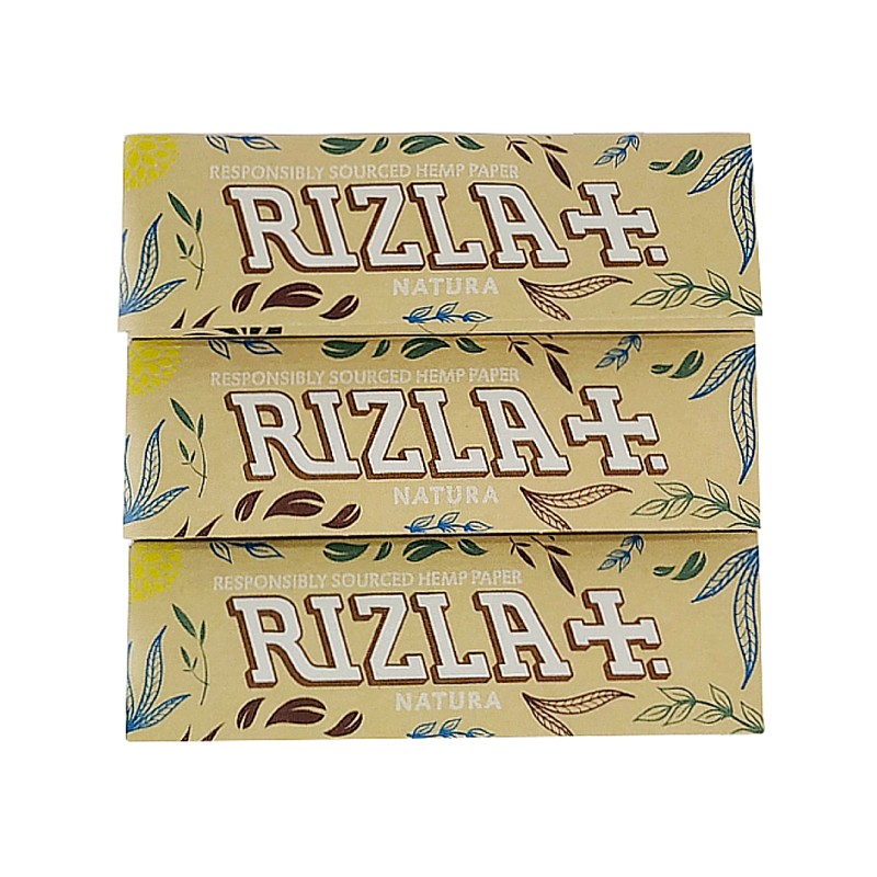 4x Rizla natura χαρτάκια οργανικής κάνναβης 