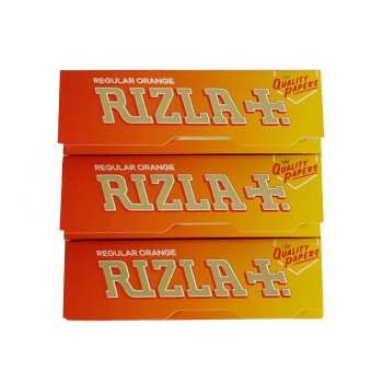 4x Rizla πορτοκαλί κανονικά χαρτάκια 