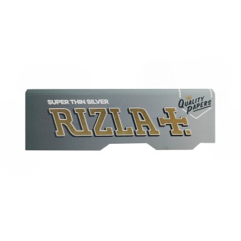 4x Rizla ασημί κανονικά χαρτάκια