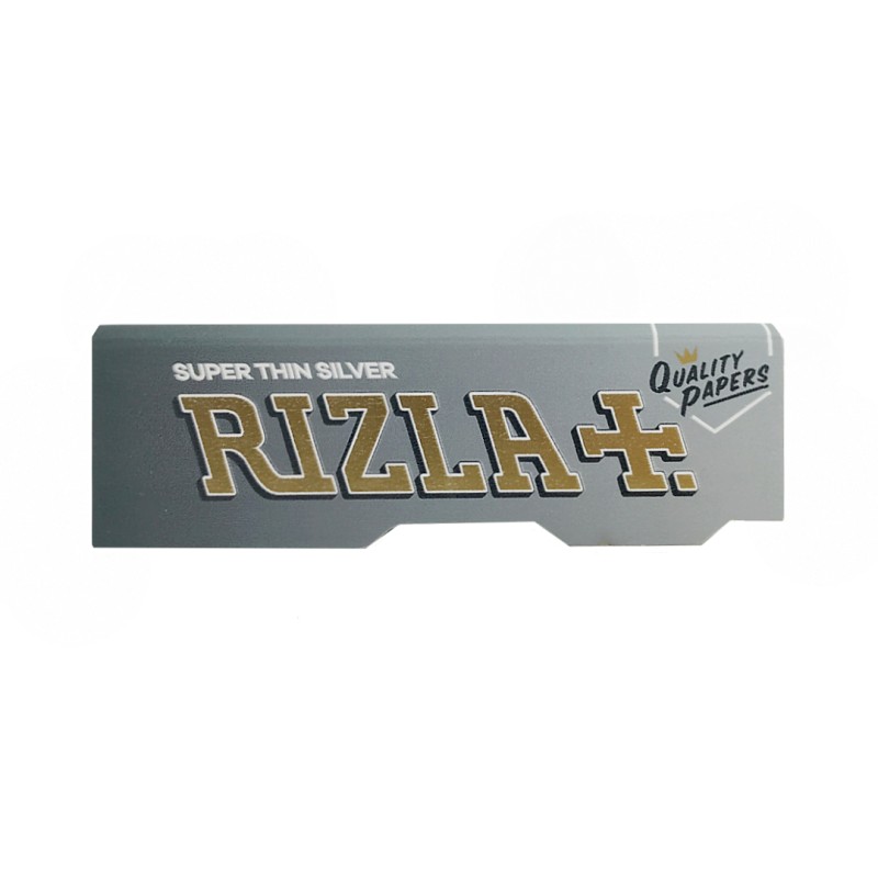 4x Rizla ασημί κανονικά χαρτάκια