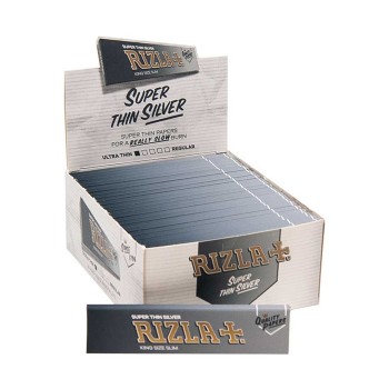 Rizla slim silver king size μεγάλα χαρτάκια 