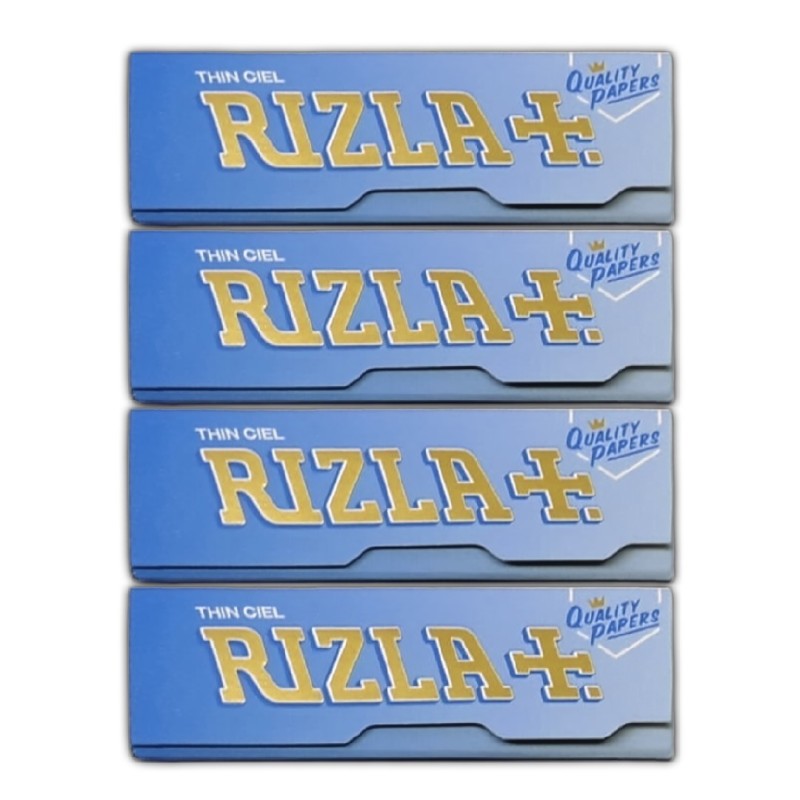 4x Rizla ciel thin χαρτάκια