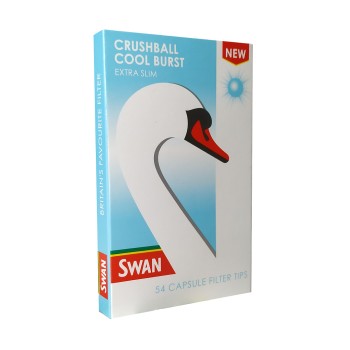 Swan φιλτράκια κάψουλες crushball cool burst extra slim 5.7mm