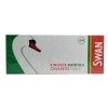 Swan μεγάλα άδεια τσιγάρα μενθόλης kingsize