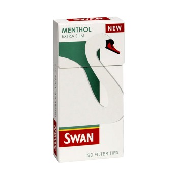 Swan extra slim φιλτράκια μέντας 120 τεμαχίων