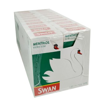 Swan extra slim φιλτράκια μέντας 120 τεμαχίων