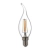 Toshiba Led Filament CF35 E14 4.5W 2700K ρυθμιζόμενη θερμό λευκό 