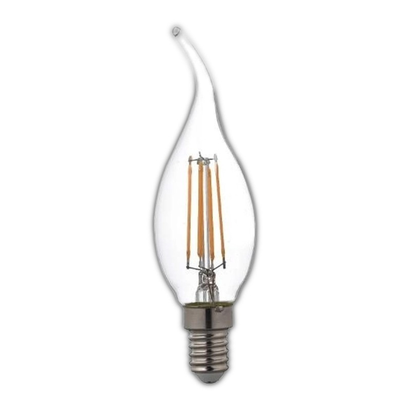 Toshiba Led Filament CF35 E14 4.5W 2700K θερμό λευκό
