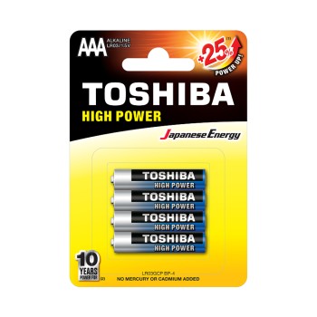 Toshiba AAA High power αλκαλικές μπαταρίες 