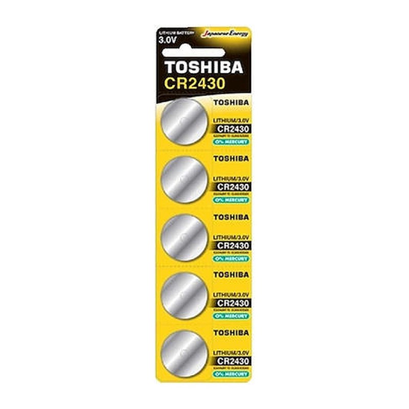 Toshiba CR2430 μπαταρίες λιθίου κουμπιά 