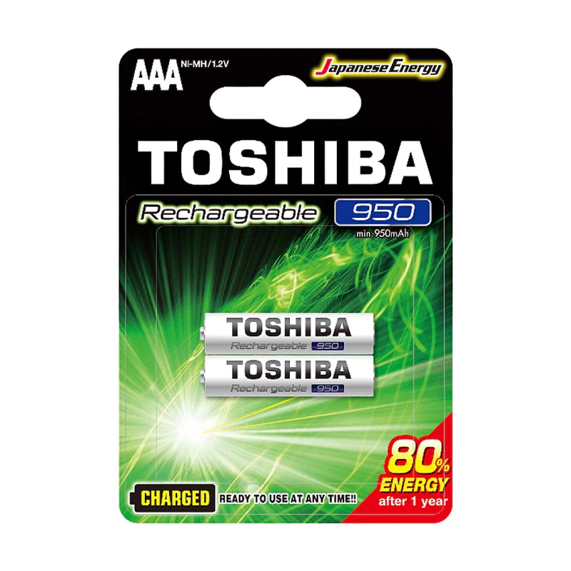 Toshiba AAA επαναφορτιζόμενες μπαταρίες  